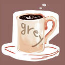 grey coffee,