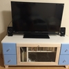 ニトリのテレビ台をDIYで4回塗り替えた