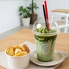 犬山市のココトモ茶屋 × 自家製米粉バウム × 抹茶フロート  