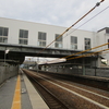 篠原駅の新しい駅舎。