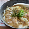 【-大阪ランチ17】柏原市　かすうどん　麺のろちん　かすは大盛りがオススメ