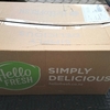 Hello Fresh の第一号便が届いた！ドイツの会社とは知らなかった