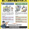 【自転車】11月1日から自転車のながらスマホは罰則対象となります