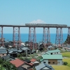 余部鉄橋とその付近①：兵庫県美方郡