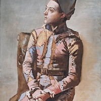 パブロ・ピカソ 《ブルゴーニュのマール瓶、グラス、新聞紙》〜土の声