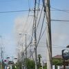 渋滞原因は火事だった・・・（東京都武蔵村山市）