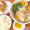 『らー麺や ギョーザ 政(まさ)』「煮干し醤油らー麺セット+丼/赤味噌らー麺セット/ネギ味噌らー麺」’24年3月オープン 岩手県盛岡市大通