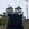 くまモン　熊本地震をしのぶ