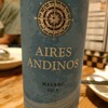  Aires Andinos Malbec アイレス・アンディノス 2019 アルゼンチン