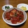 暑いっ！ので、サバ缶とトマトの冷たいぶっかけご飯。混ぜるだけででき、食欲がなくてもさらさらと食べられます。