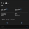 3月12日日勤前にポッキーラン。3月13日14.1kmJOG。