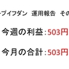 2019年1月第2周目（17/～1/11）の運用利益報告　第30回【ループイフダン不労所得の実績】