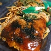 激辛ソースのお手並み拝見【赤信号】の焼きそば＆お好み焼き