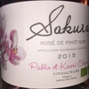Sakura Rose de Pinot Noir Domaine Chevrot 2015