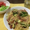 20160416 夏野菜パスタにはニンニクを忘れてはいけない