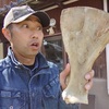 ゴールデンレトリバーの小夏に巨大な骨を与えてみた。