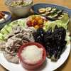 メニュー変更で舞茸炊き込みご飯☆さつま芋のバター焼き