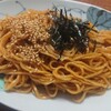 汁なし拉麺（日清ラ王 醤油）