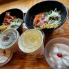 スープまで完食！チャイナボイジャー　ローストビーフの冷やし麺