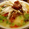 すずらん(渋谷)唐辛子麺＋ネギ【鶏白湯】