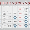 12月トリミングの空き状況更新しました⛄