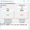 BitMEXのオーダー発注クライアントをPythonで製作中