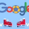 今日のGoogleのロゴは(^∀^)