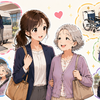 AIと介護・介護タクシー：⑨ 家族が付き添う時は？