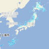 【日本海側の各地で大雪や吹雪のおそれ】／（２１：５０現在、札幌＋２℃。無風。静穏…）？？／（　記録的　暖冬　）