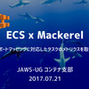 「JAWS-UG コンテナ支部 #9」で「ECS x Mackerel」をテーマに LT をした