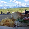 アメリカのサンドイッチの風景