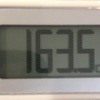 午後22時ごろの身長測定