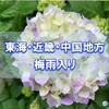 梅雨入り
