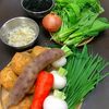 菜飯が大好き、今日は紅麹で