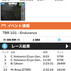 土曜日　ズイフト　TBR 101 - Endurance (C)とL'Etape du Tour Stage 3 - Open