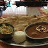 インドカレーカシミールの超巨大ナン huge nan bread Indian curry