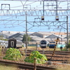 長野総合車両センター廃車置場周辺（10/7）