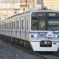 北総鉄道7828編成（元京成3778編成）に鉄道むすめコラボヘッドマーク掲出中（北越急行コラボ）