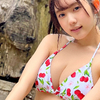 Xでバズる”謎の美女”春蝶の推定Eカップ美乳水着画像【10】