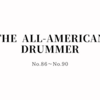 「The All-American Drummer」No.86～No.90