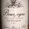 Bourgogne Rouge Les Perrieres Simon Bize 2011