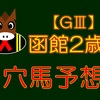 【GⅢ】函館2歳S 結果