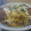 「かつ丼」初め