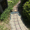 連休中、一時的に線路をつなぐ