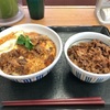 牛とじ丼と和風牛丼の2種類をいただきました  @なか卯  一宮インター店