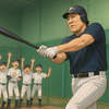 松井秀喜が野球教室開催、豪快ホームラン！子どもたちに伝えた「気持ちの力」
