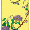 十二ヶ月花鳥図の六月の絵