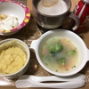 後期離乳食☆朝ごはん＆夜ごはん