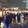 ベルリン赤い市庁舎前のクリスマスマーケット
