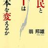 『移民とAIは日本を変えるか』(翁邦雄 慶應義塾大学出版会 2019)